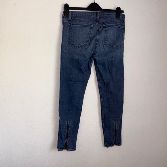 J Brand antigua denim Jeans Skinny Ankle Zip Medium Wash Denim Size 29 - Picture 11 of 11